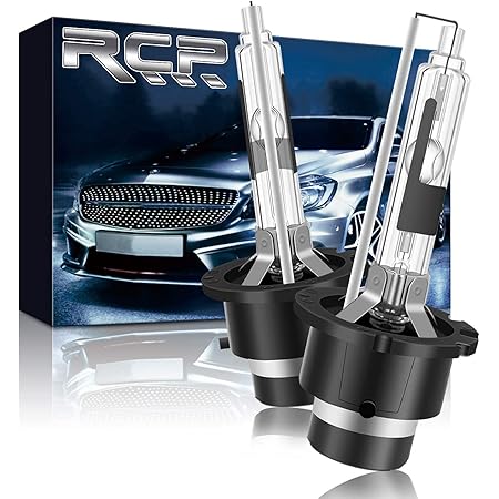 Amazon Rcp D2r専用hidバルブ シェード付 車用ヘッドライト Rタイプ 純正交換 35w Xenon Hid 6000k 発光色選択可能 明るさアップ 加工なし 2年保証 ２個入り Rcp D2r Hidバルブ 車 バイク