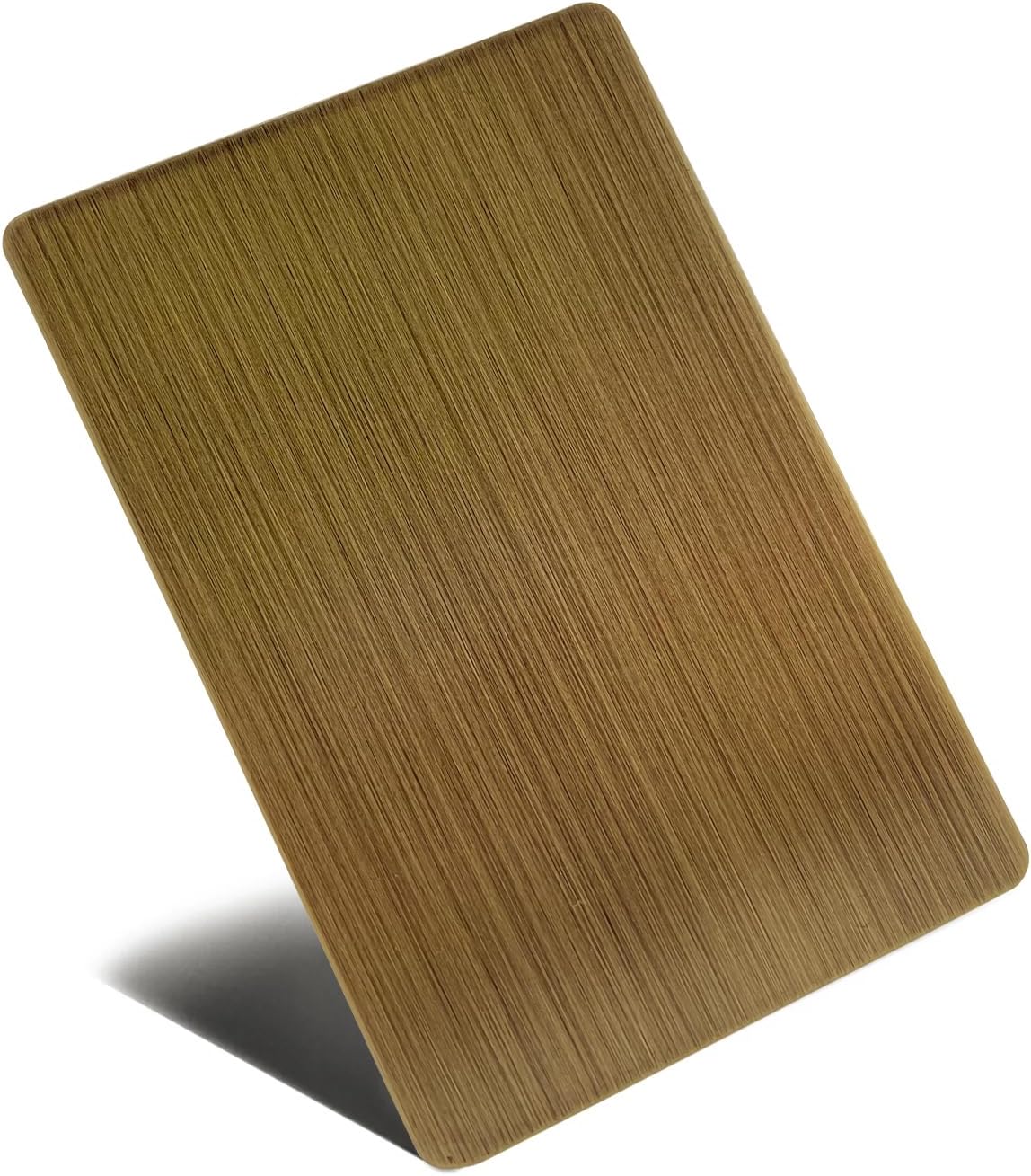 Antique Brass Sample for CT Copper Tailor Custom Stainless Steel Range Hoods,2" by 3" Sheet