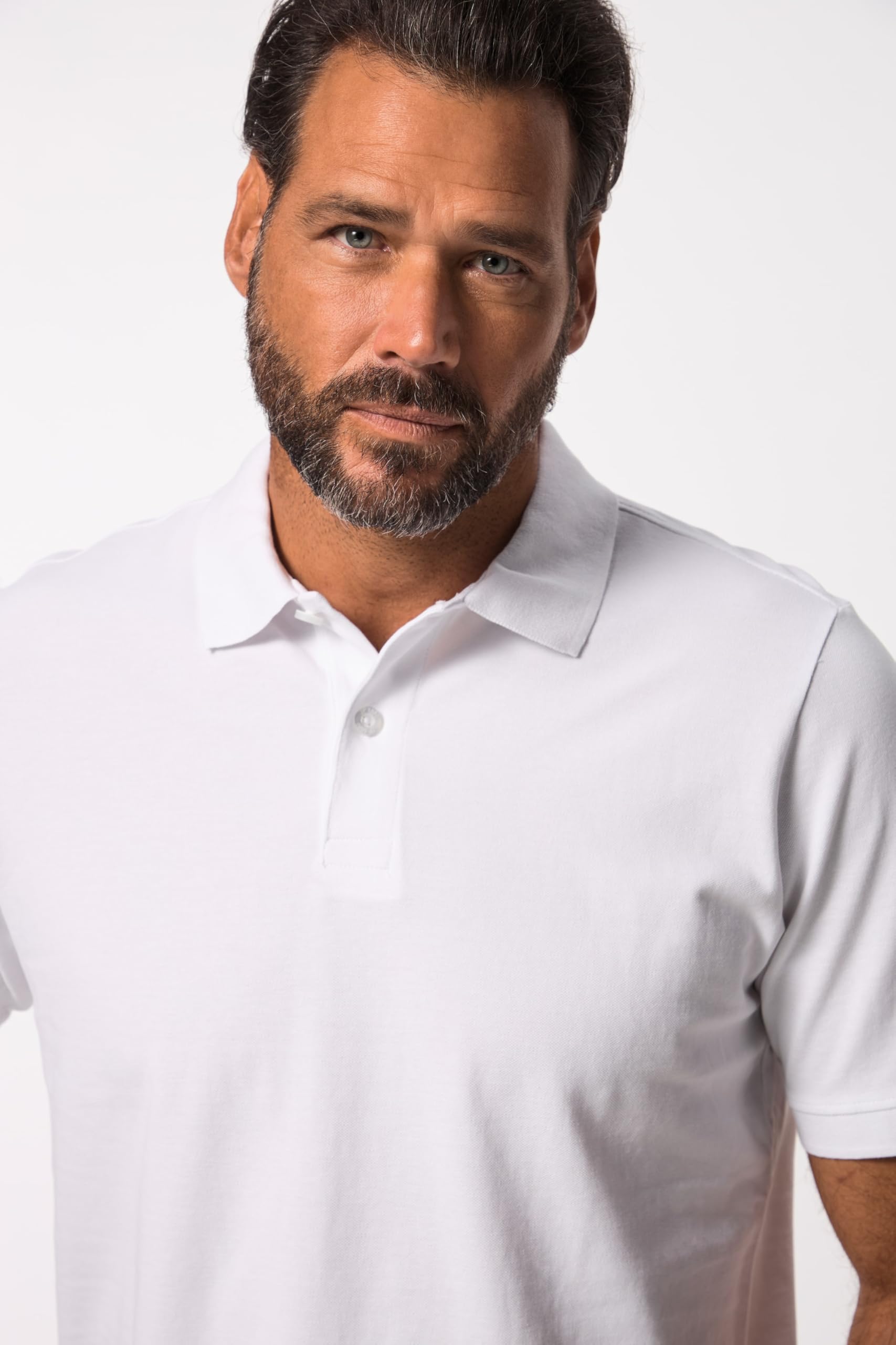 JP 1880 Hommes Grandes Tailles L-8XL Polo en piqué, Manches Courtes, Collection Basic 702560