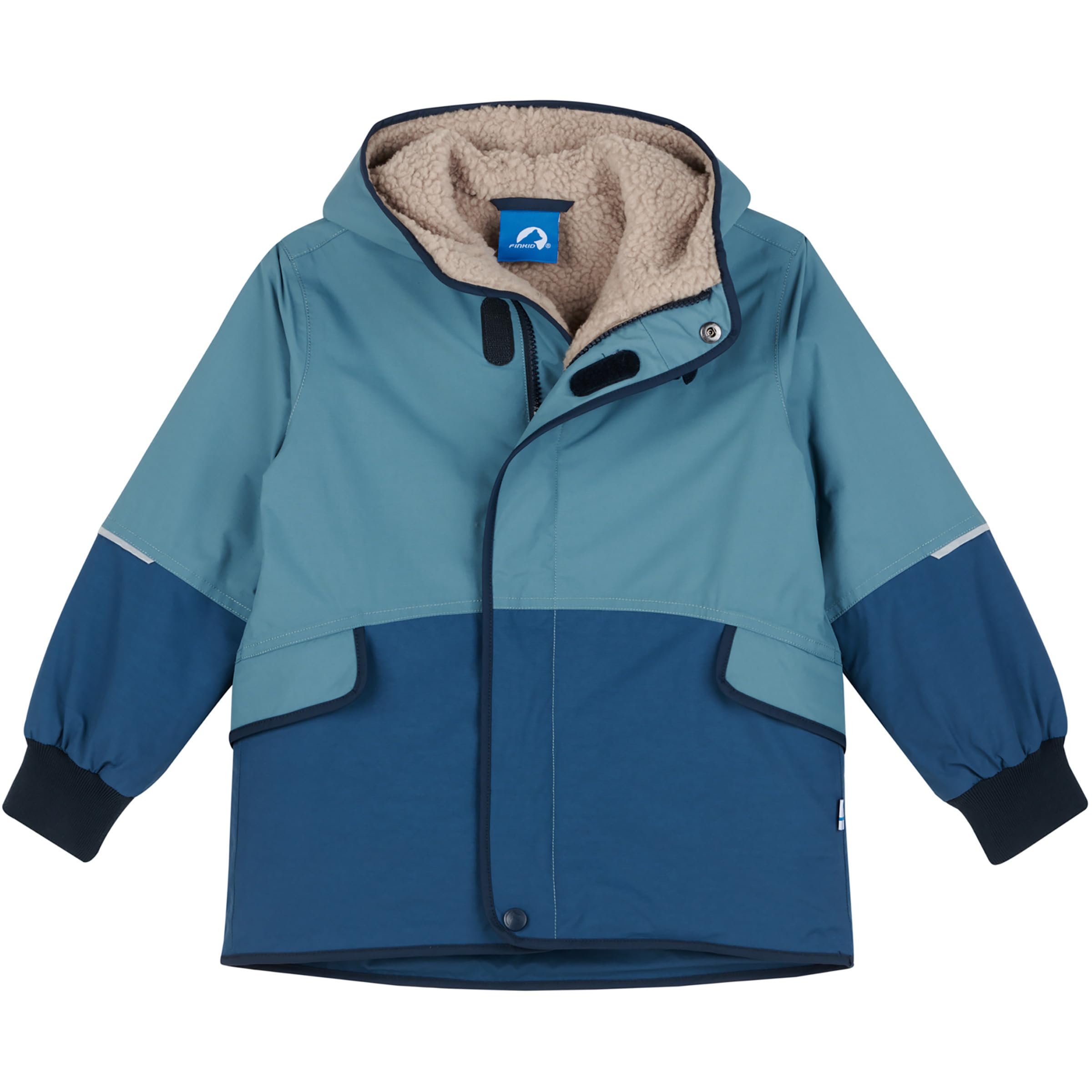 Finkid Moska Mukka, 120-130/120/130 Kinder, Bluestone/Navy