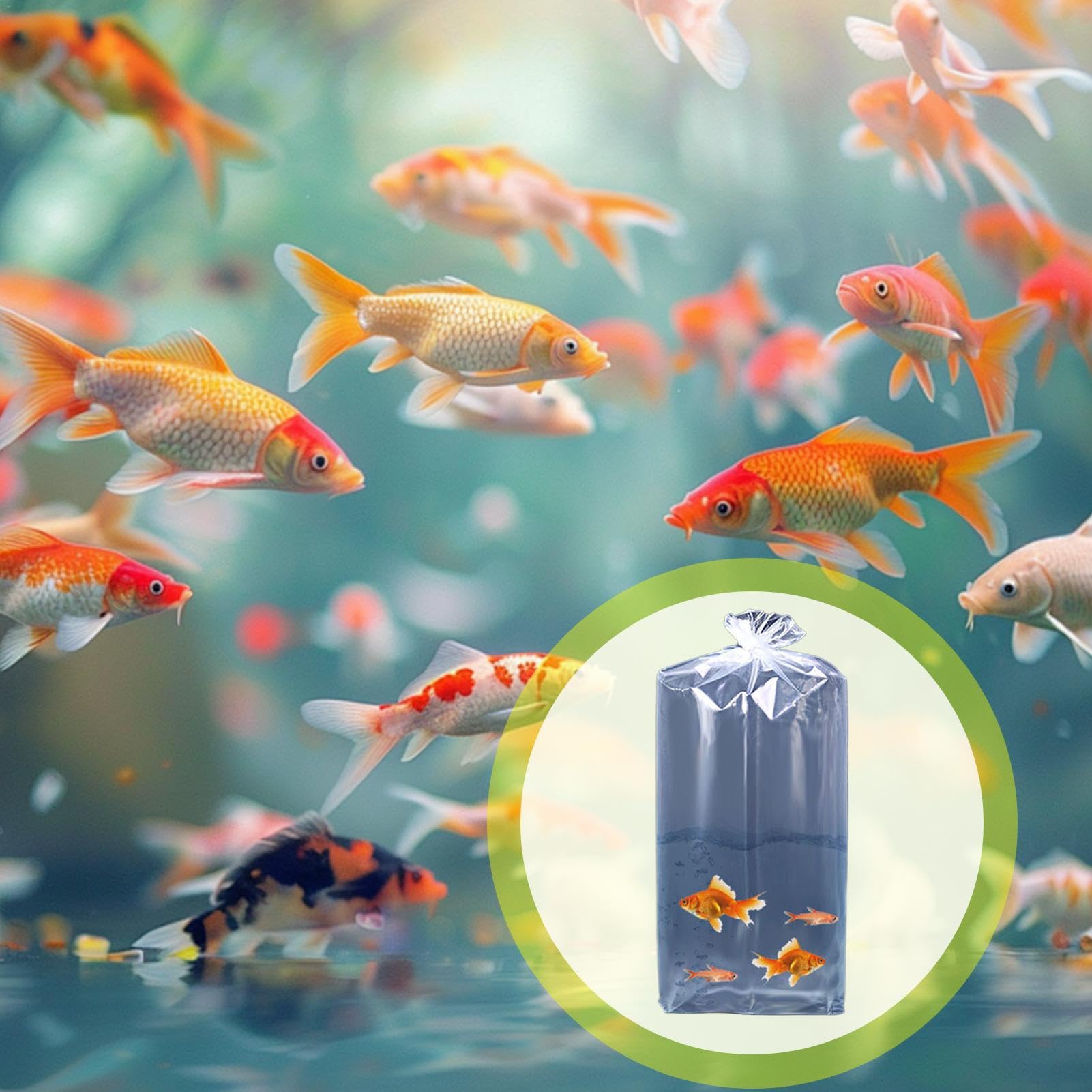 Transparente Aquarium-Fischbeutel, auslaufsichere Fischtransportbeutel | verdickte Versandtaschen für Wasserleben, Fischhandhabungslösungen für Zuhause, Geschäfte und Transport von Fischen, 30 x 52