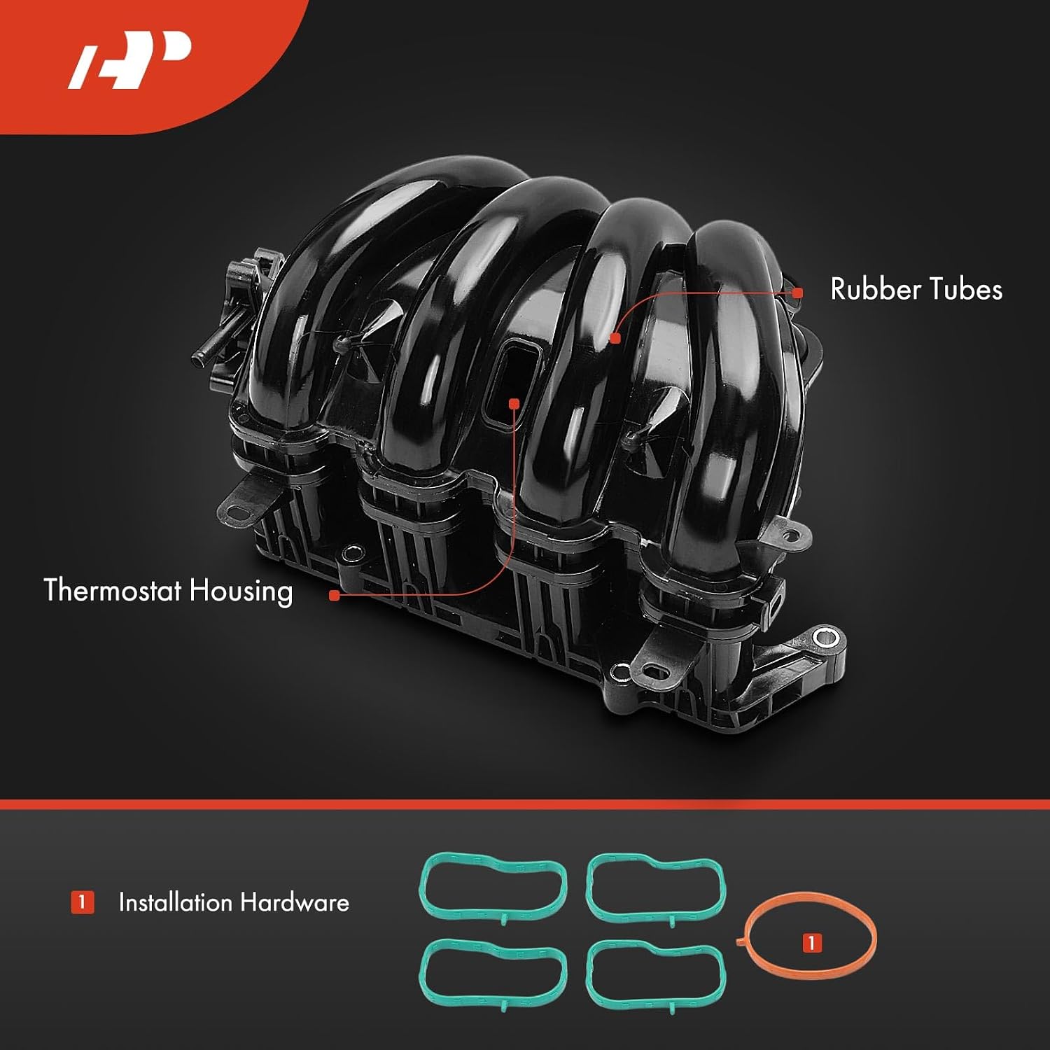 A-Premium Intake Manifold Compatible with Toyota Yaris 2019-2020, Yaris iA 2017-2018 & Scion iA 2016, 1.5L