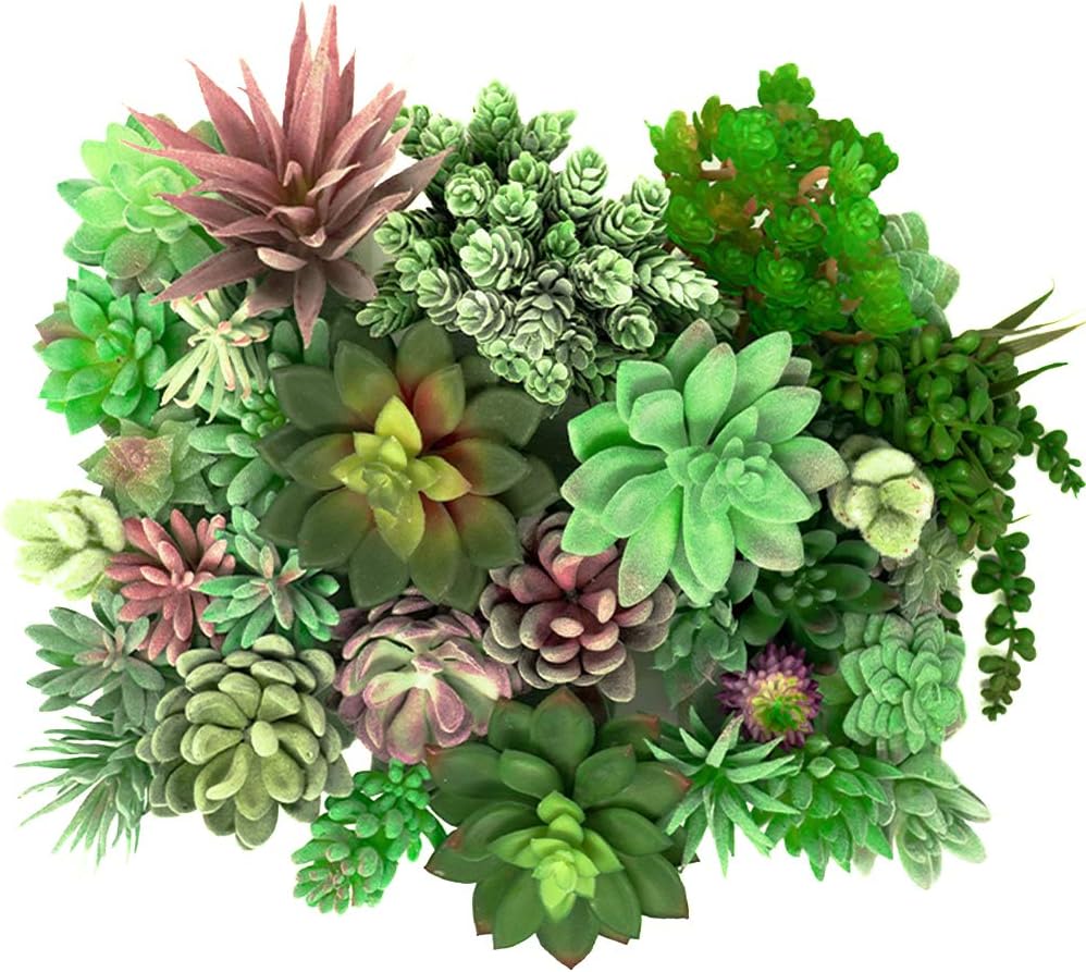 Thatswut 35 Pack Bulk Large Assorted Realistic Artificial