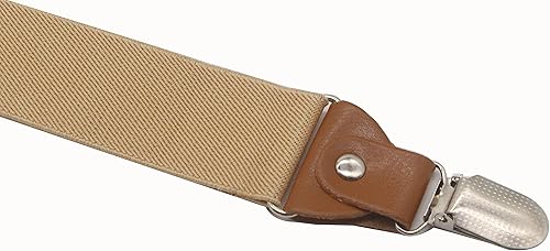 Miniatura 5 de Cedrainy Tirantes elásticos ajustables para hombres y mujeres con tirantes en la espalda en X para uso casual y formal