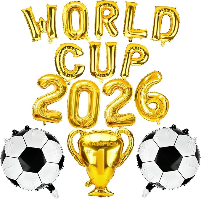Soccer Balloons Set Party Decorations