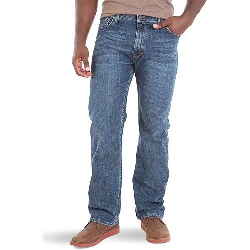 Wrangler Authentics Men's Regular Fit Comfort Flex Waist Jean