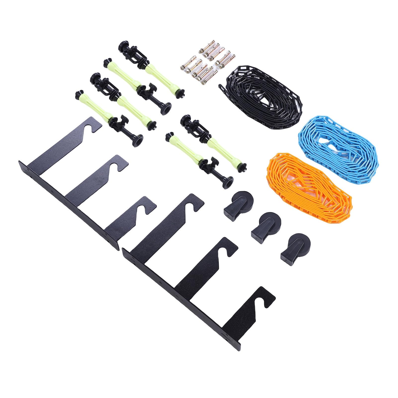 Tbest di Supporto per Sfondo a 3 Rulli, Mobilità Facile, ABS Resistente