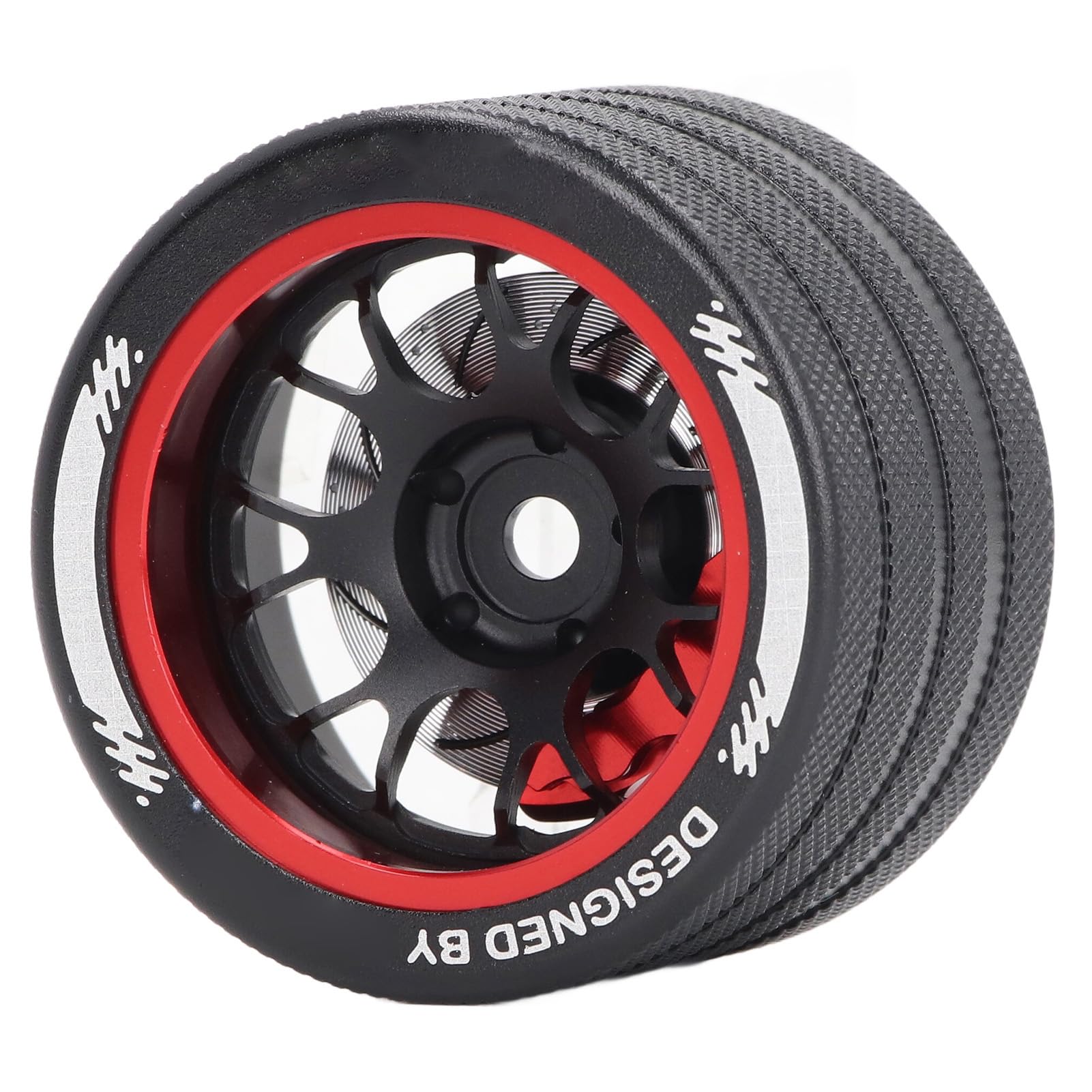 Remote Control Handwheel, Lightweight Aluminum Alloy RC Handwheel, High Strength, Rustproof, Long Service Life for FLYSKY (Red)