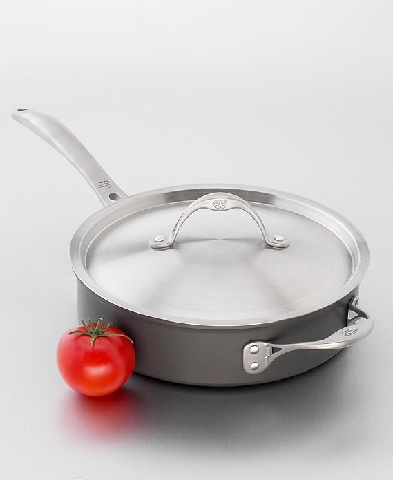 Calphalon One Infused Anodized 3Quart Sauté Pan with Lid