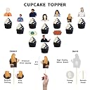 Festiko®Friends Birthday Party Decorations- Friends Party Decorations,Birthday Party Supplies-10 Pcs Cupcake Topper gallery image