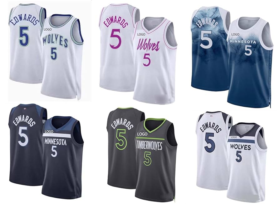 NBA アンソニーエドワーズ ウルブズジャージユニフォームM/コービー NBA アンソニーエドワーズ ウルブズジャージユニフォームXL