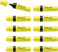 Vista 2 de Pelikan 490 814089 - Resaltadores fluorescentes, 10 unidades, color amarillo fluorescente
