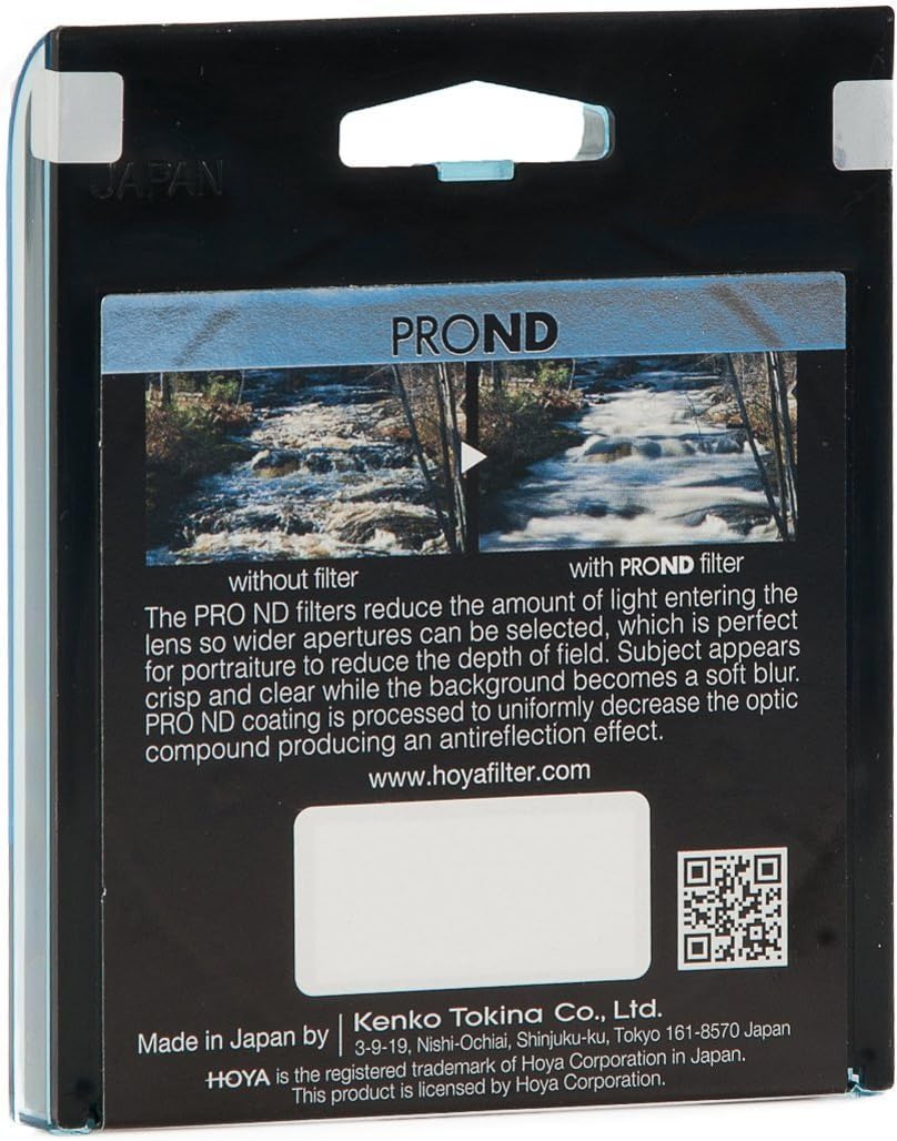 Hoya YPND000482 Pro ND-Filter (Neutral Density 4, 82mm), clear, 82 mm - Image 4