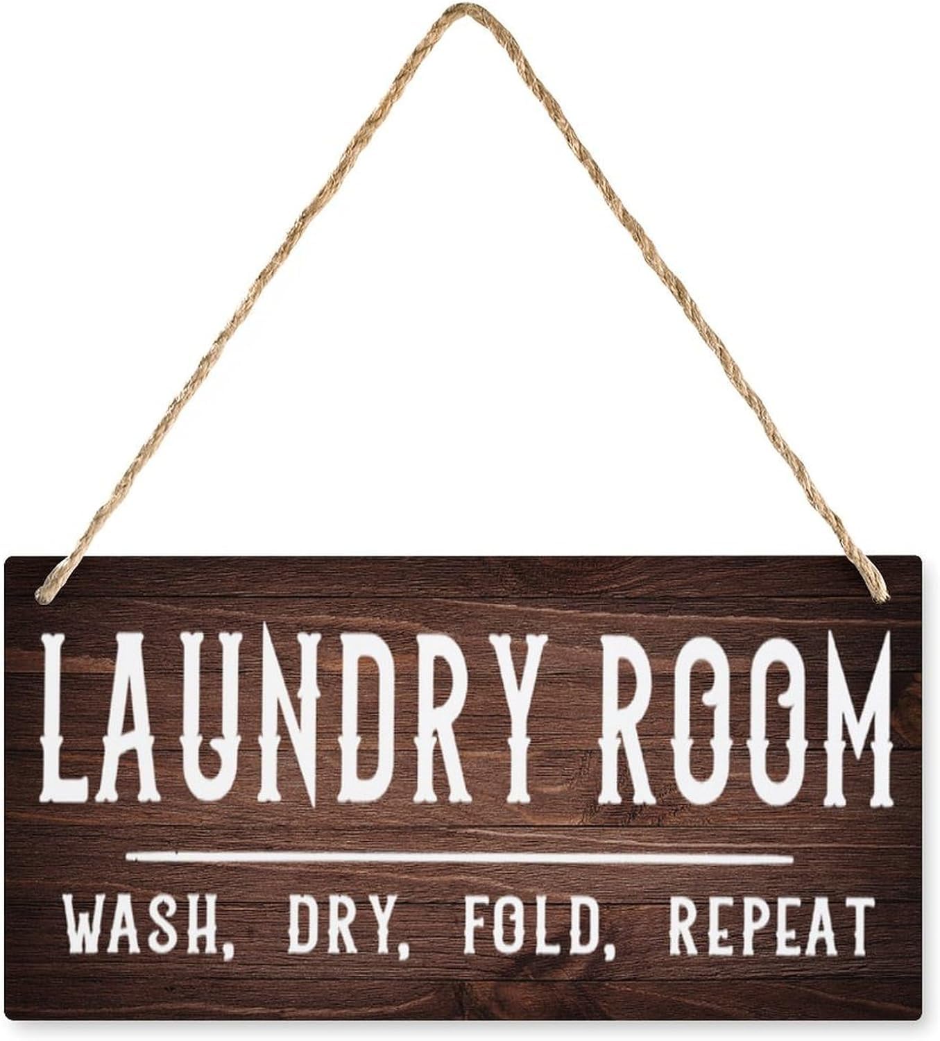 Wooden Sign For Front Door Laundry Room Wooden Sign Printed Wooden Plaque Decor,Farmhouse Kitchen Wall Decor Sign 8x12 Inch