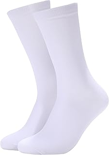 Men's Dress Socks Combed Cotton Anti Odor Quick Dry Moisture Wikcing Size 8-13 Crew Socks - Buy now