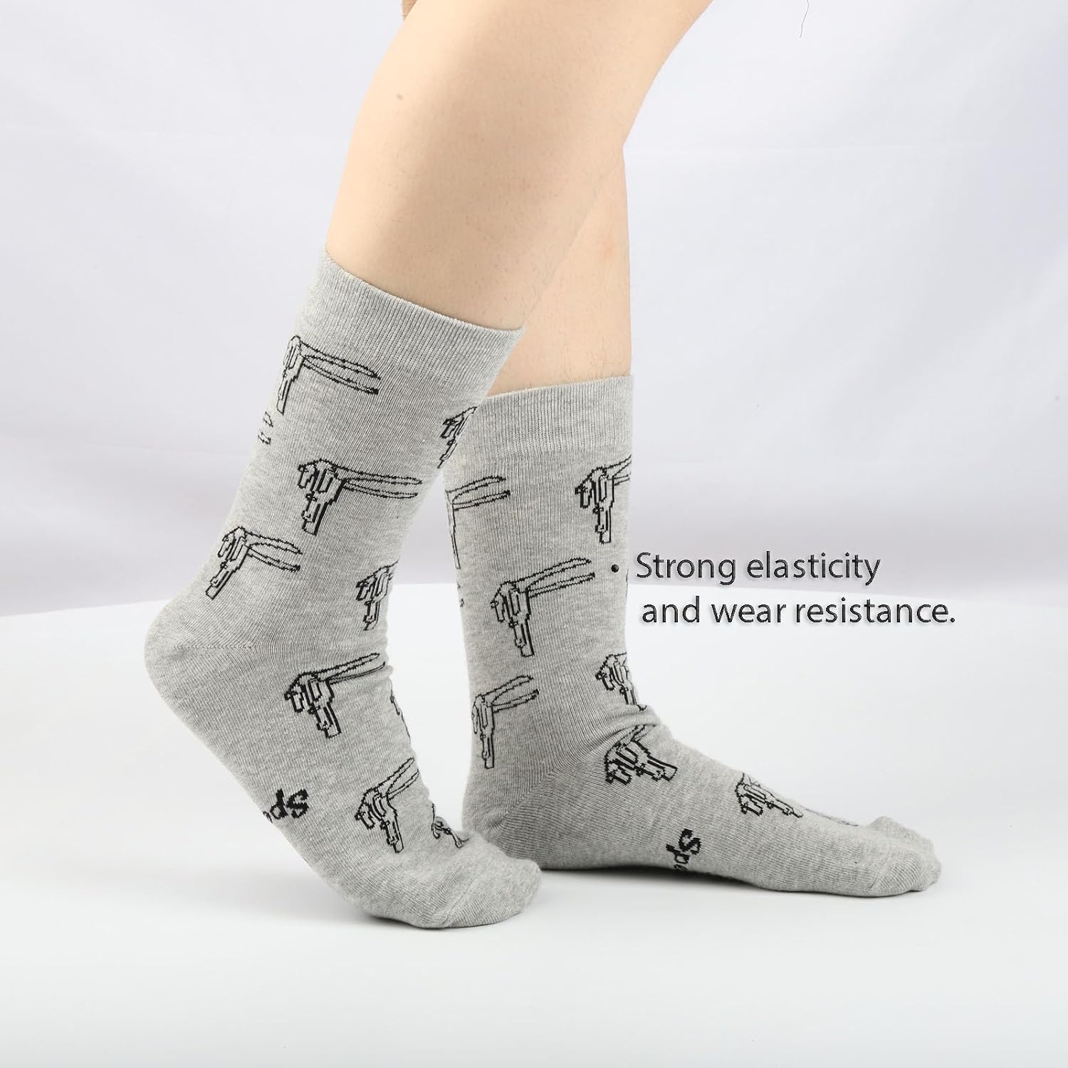 TOBGBE 2 Pairs Midwife Socks OBGYN Gift Labor And Delivery Nurse Gift You're Spectacular Socks for Doctor image 2