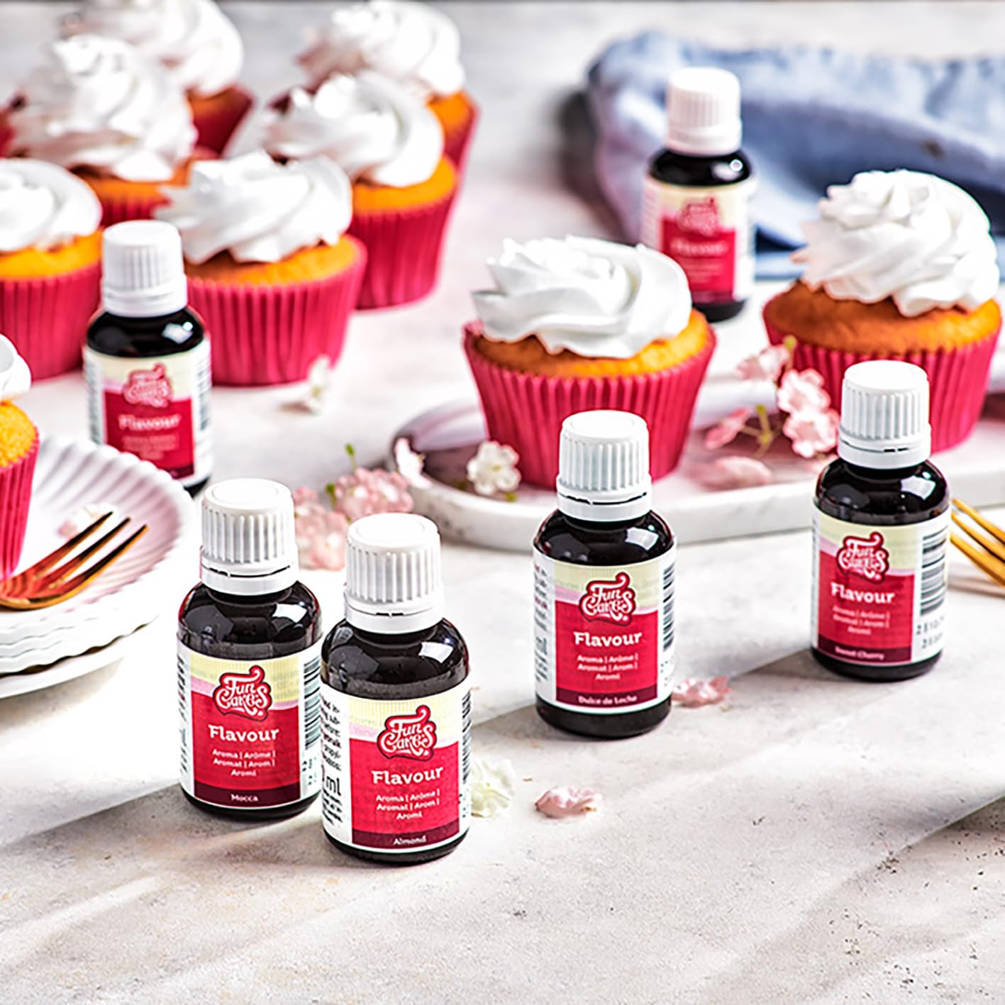 FunCakes Flavours Spiced Cookie Arôme Alimentaire Liquide - 30 ml - Arôme  intense - Sans Alcool et Halal