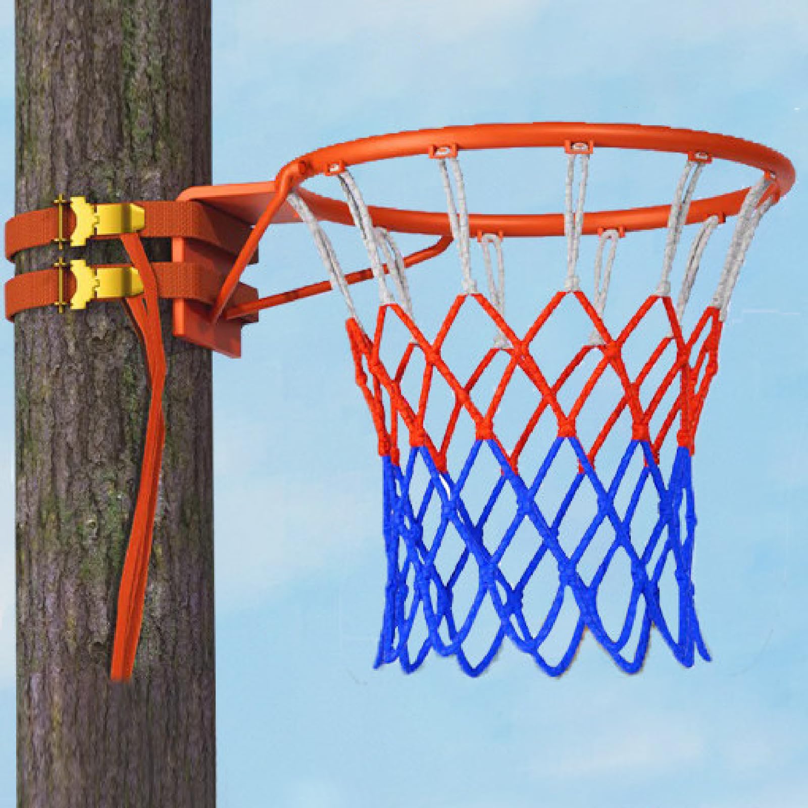 Aro de Baloncesto de Pared, Tablero de Baloncesto de Pared, aro de Baloncesto de Interior de Pared, con Kit de Accesorios de instalación, aro de Acero Resistente, Apto para Uso en Interiores