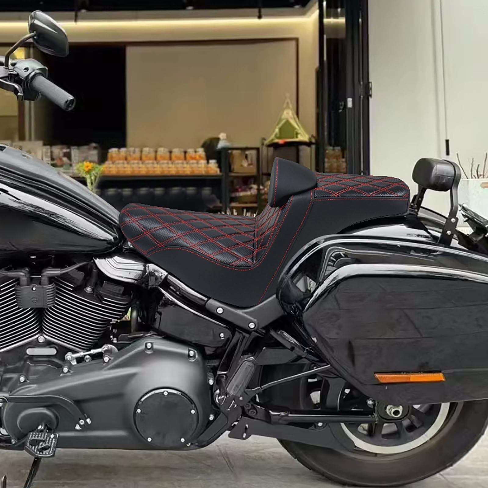 貴重　良品FLSTS 95th 純正シート　純正バックレスト　純正タンデムシート 貴重 良品FLSTS 95th 純正シート 純正バックレスト 純正タンデムシート