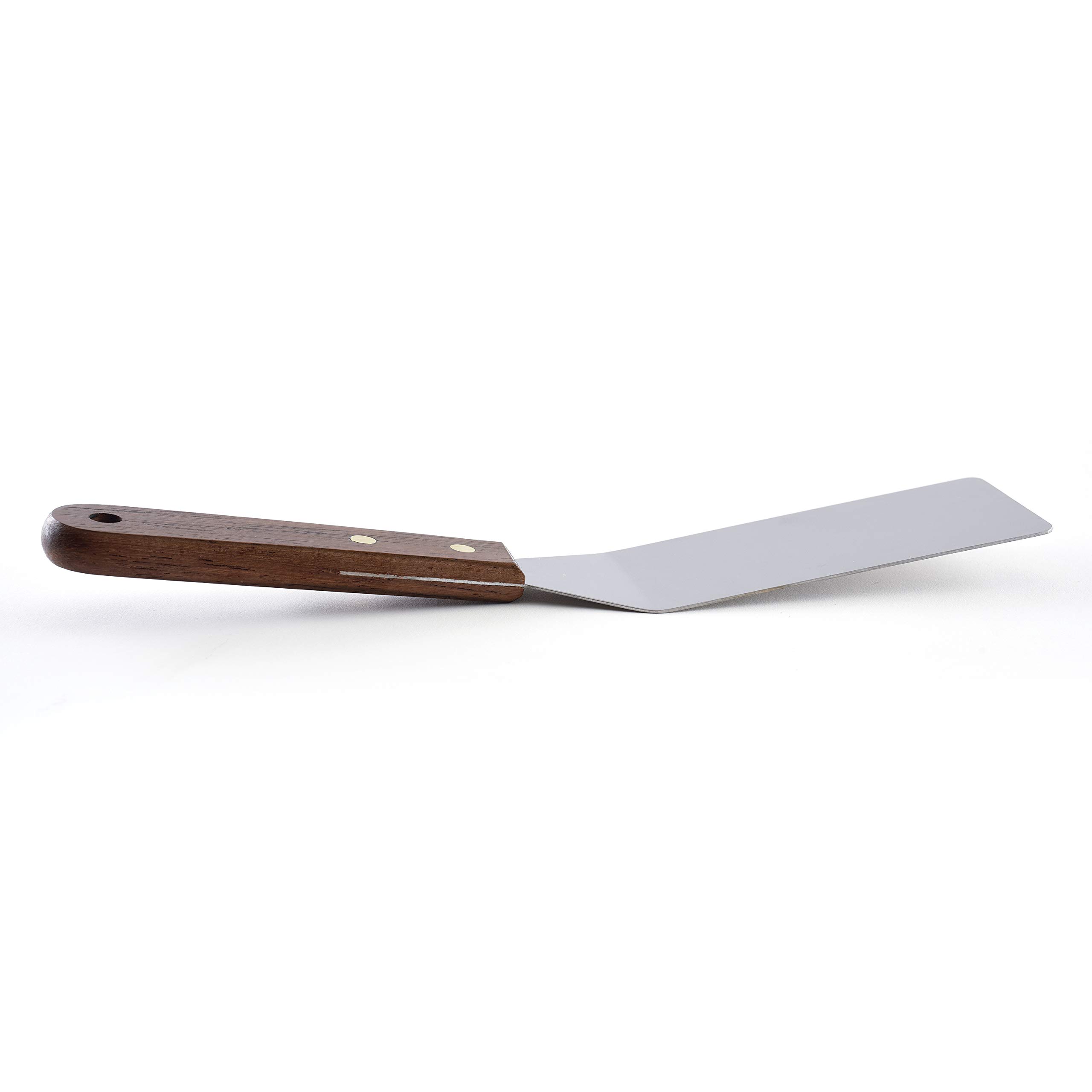 Norpro Stainless Steel Server/Spatula with Wood Handle, 10in/25.5cm, As Shown - Image 3