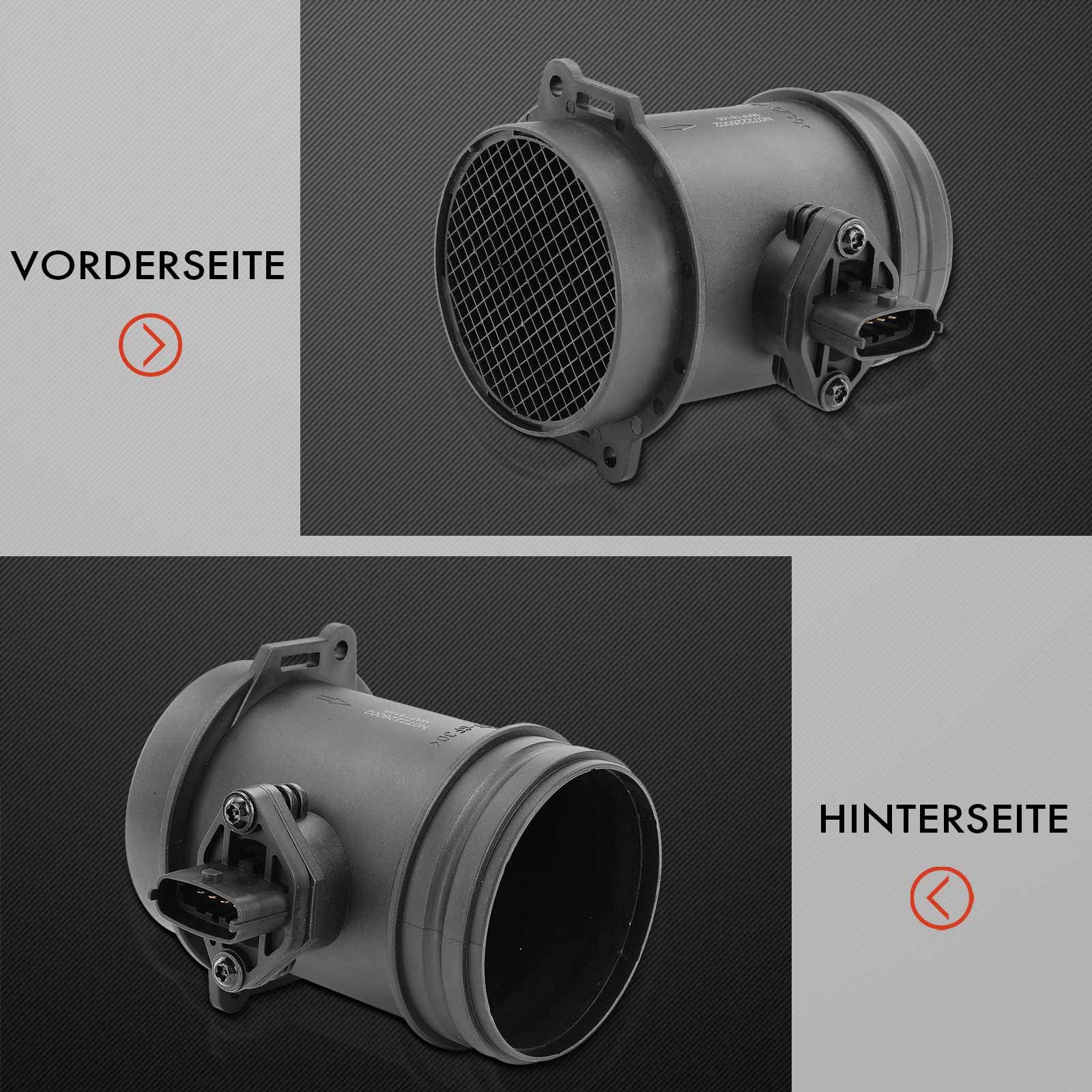 Frankberg Misuratore di massa d'aria MAF 98760612500 | Compatibile con: B.o.x.s.t.e.r 987, B.o.x.s.t.e.r 986, B.o.x.s.t.e.r Spyder 987, C.a.y.e.n.n.e 9PA, C.a.y.m.a.n 987