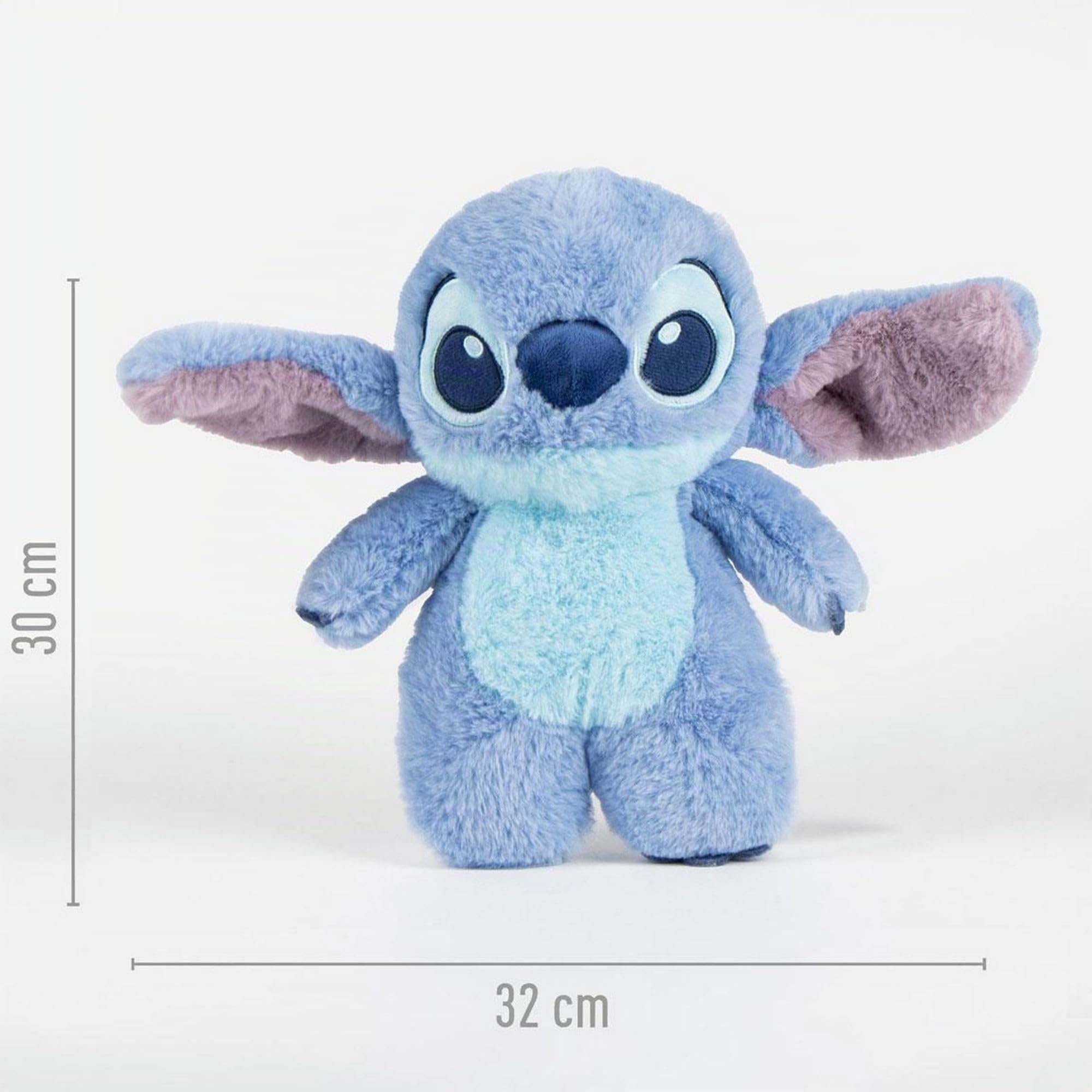Sac Peluche Stitch Original, Doux et Rembourré, Design 3D, Accessoire Idéal pour Adolescents et Fans de Disney