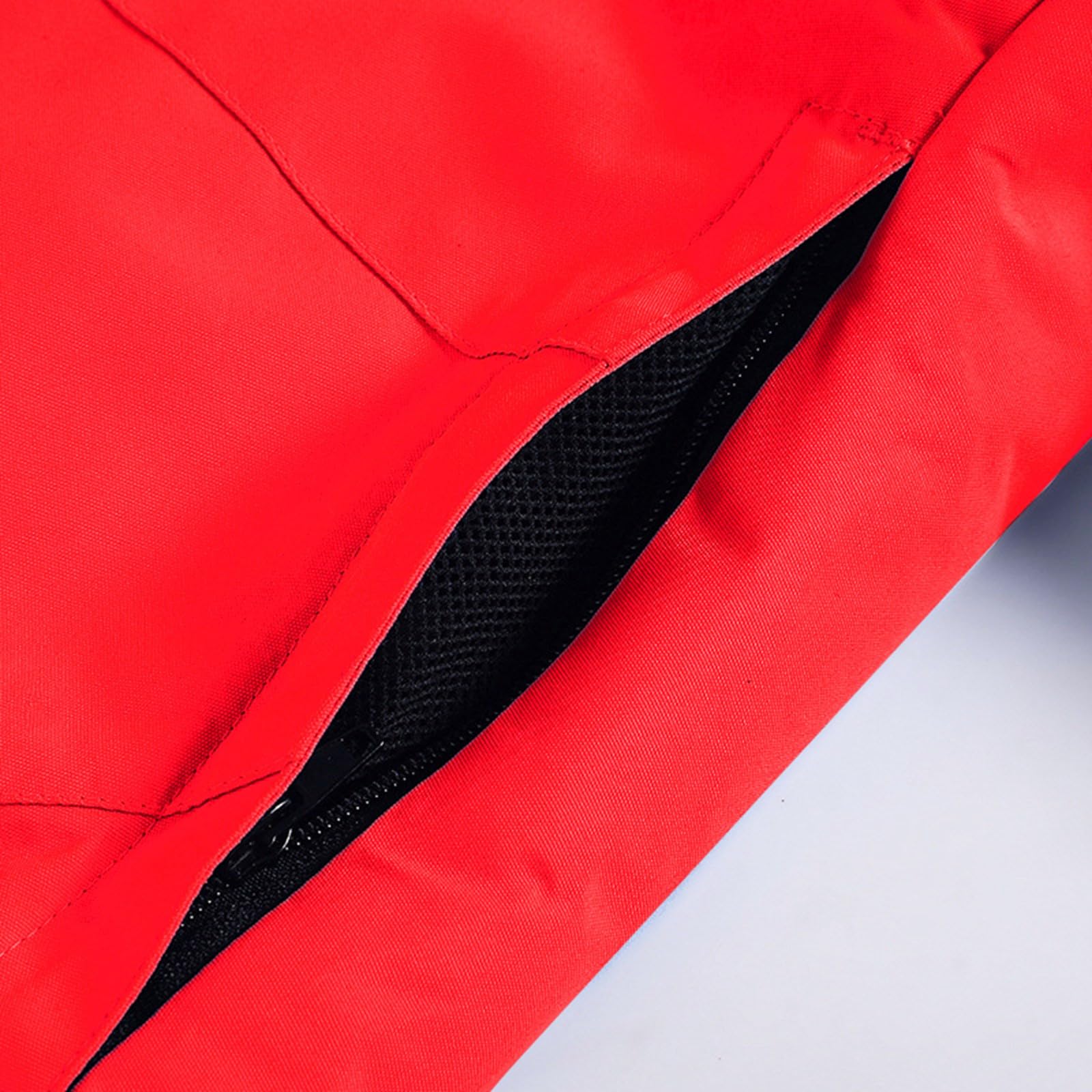 Pantalon de ski pour homme - Coupe-vent - Imperméable - Doublure chaude - Amovible - En softshell - Avec bretelles réglables - Pour l'extérieur