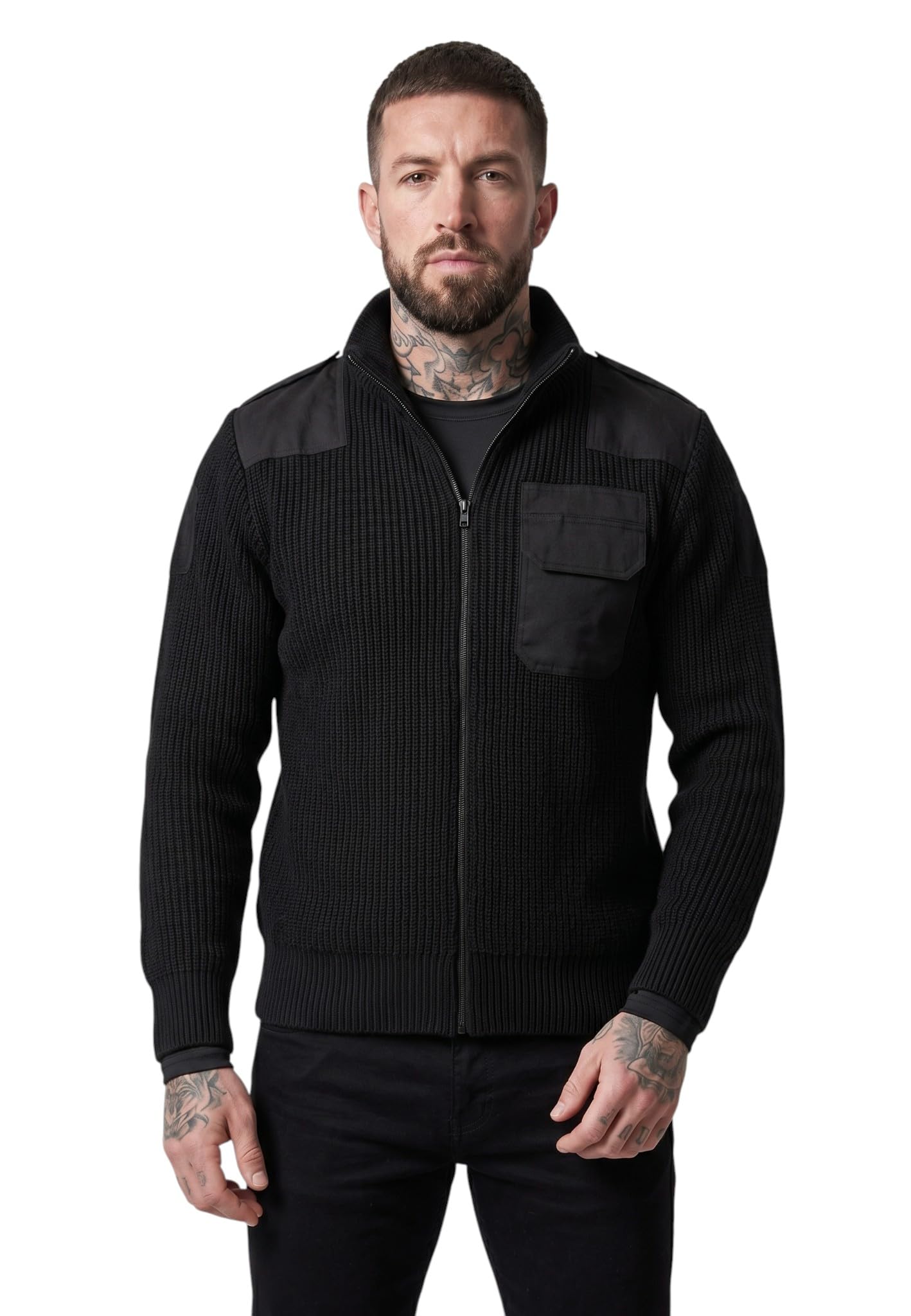 Brandit BW kardigan, wiele wariantów kolorystycznych, rozmiary od S do 5XL / 46 do 64