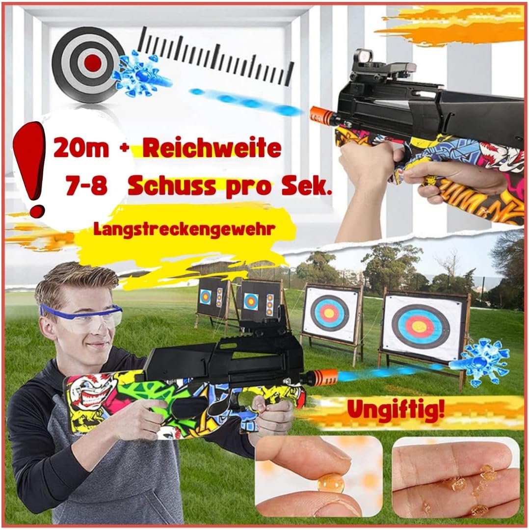 Echipament complet Gel Blaster Gun P90