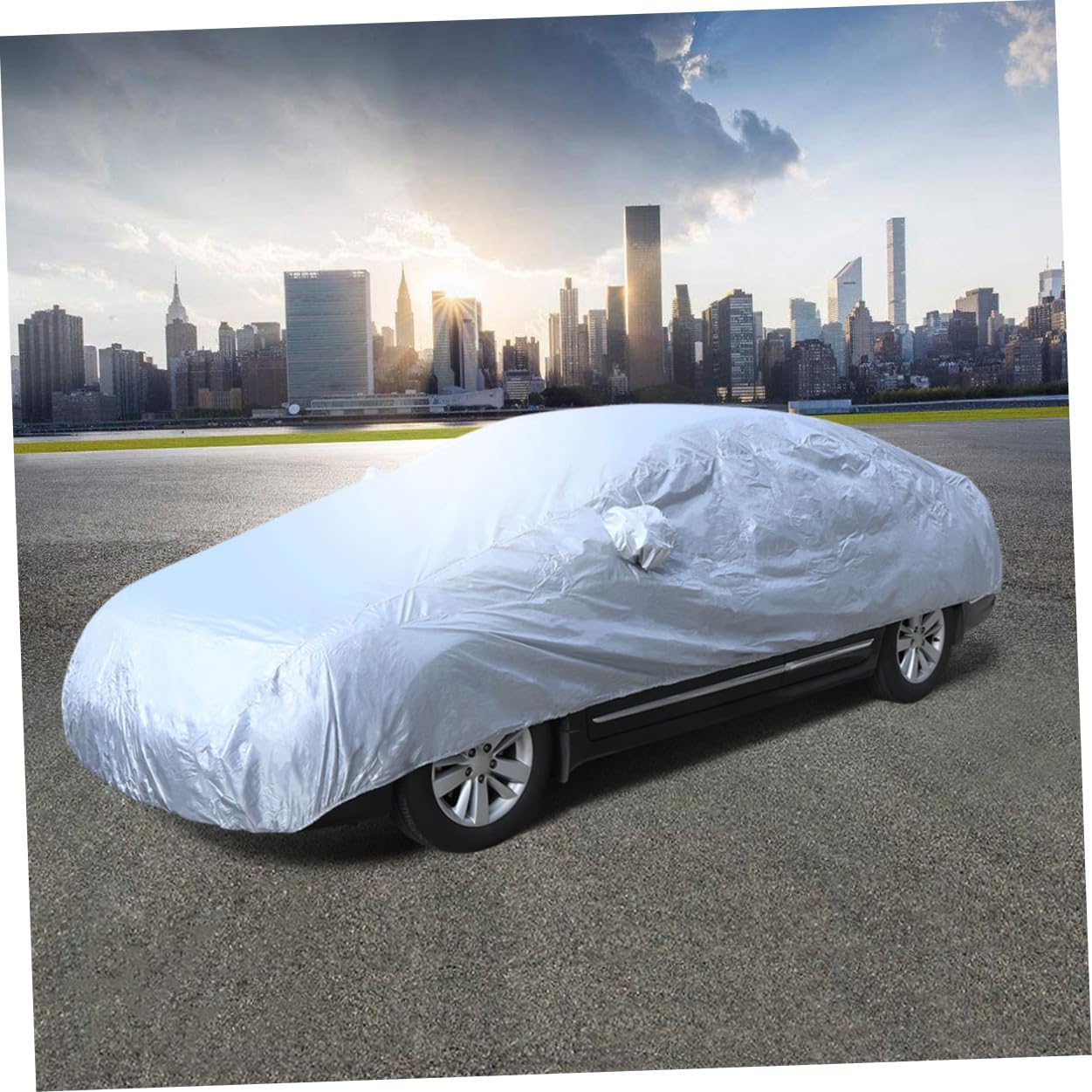 Full Car Jacket Uv Car Cover Rainproof Dustproof Windshield Cover for Snow