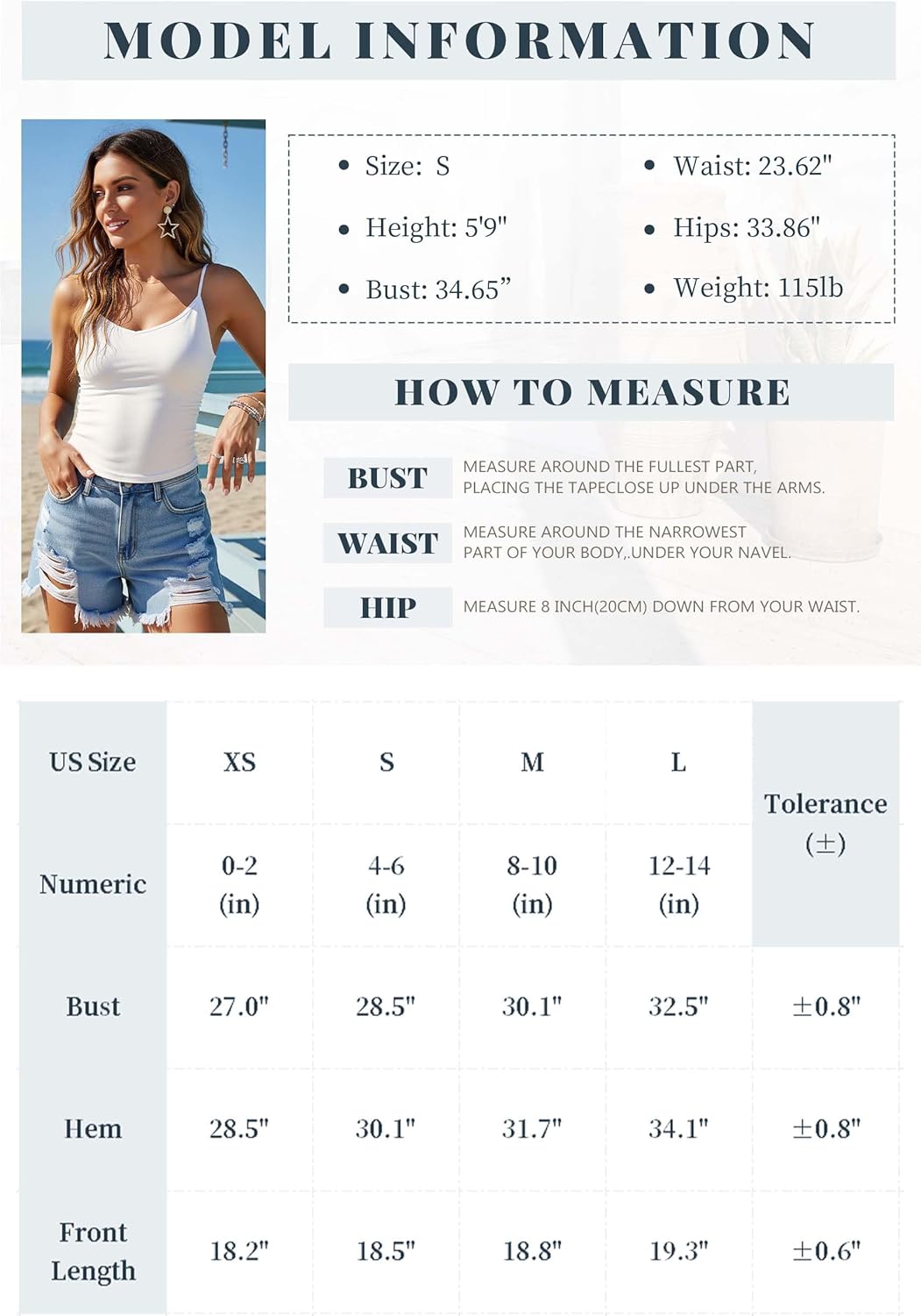 Multi-Pack Womens Camisole Soft Knit Casual Fitted Sleeveless Tank Top - Image 5