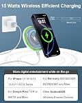 Pixel 10a 10 Pro XL Wireless Charger Android Fast Charging for Google Pixel 10 9a 9 Pro XL 8 8a 7, 2Pack 15w Wireless Charging Pad Cargador Inalmbrico para Samsung for Galaxy iPhone 17e 17 16Pro Max | 10 9a 9 Pro Xl 8 8a 7, 2Pack 15w Wireless Chargin