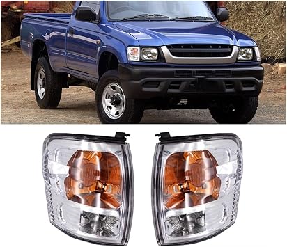 Compatible With Toyota Hilux 2001 2002 2003 2004 2005 Car Front Bumper Corner Light Fog Light Turn Signal Light Front Indicator Corner Lamp(Left Side)