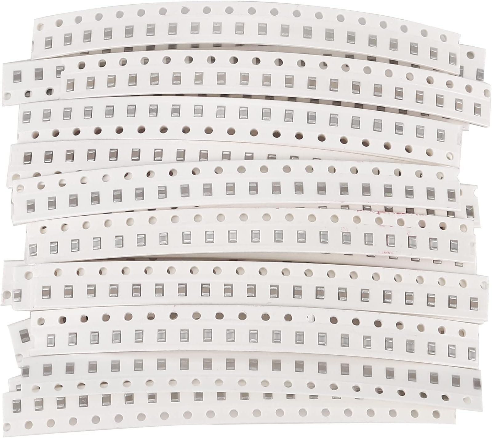 Cermant 620 PCS 31 Values 20 Each 0805 SMD Capacitor Assorted Kit 1pF-1uF Chip Ceramic Capacitor Electronic DIY Kit (620 PCS 31 Values 0805)