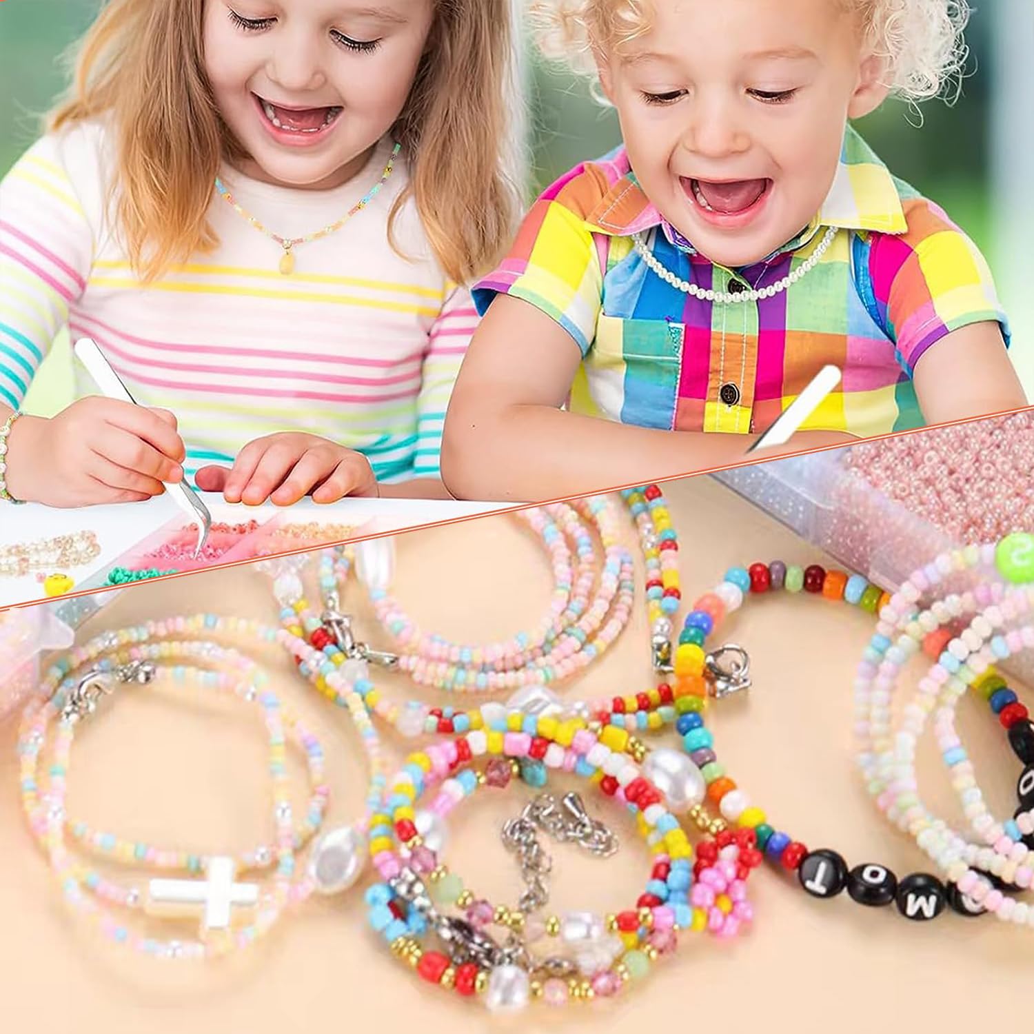 Perline Colorate Per Braccialetti