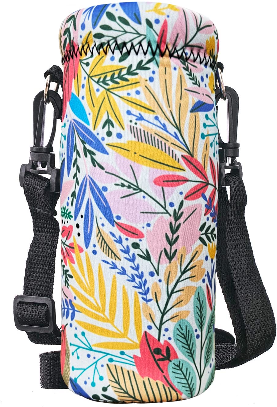 AUPET Water Bottle Bag Carrier,24oz/32oz Insulated Neoprene Bottle Sling Holder Case Pouch Cover for 1000ML/750ML Bottles with Shoulder Strap for Girls Boys Adults