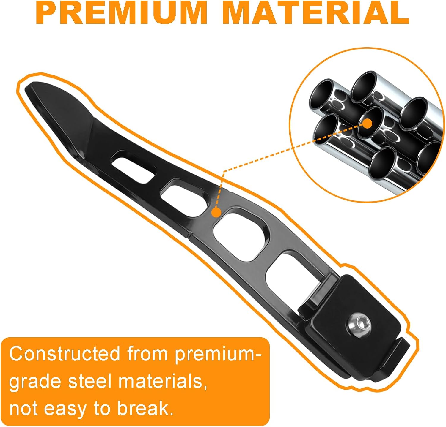 Motorcycle Side Kickstand Extension Jiffy Stand Extension Fit For Harley Dyna Street Bob FXDB Fat Bob FXDF Low Rider FXDL Super Glide Custom FXDC 1993-2017(Black)