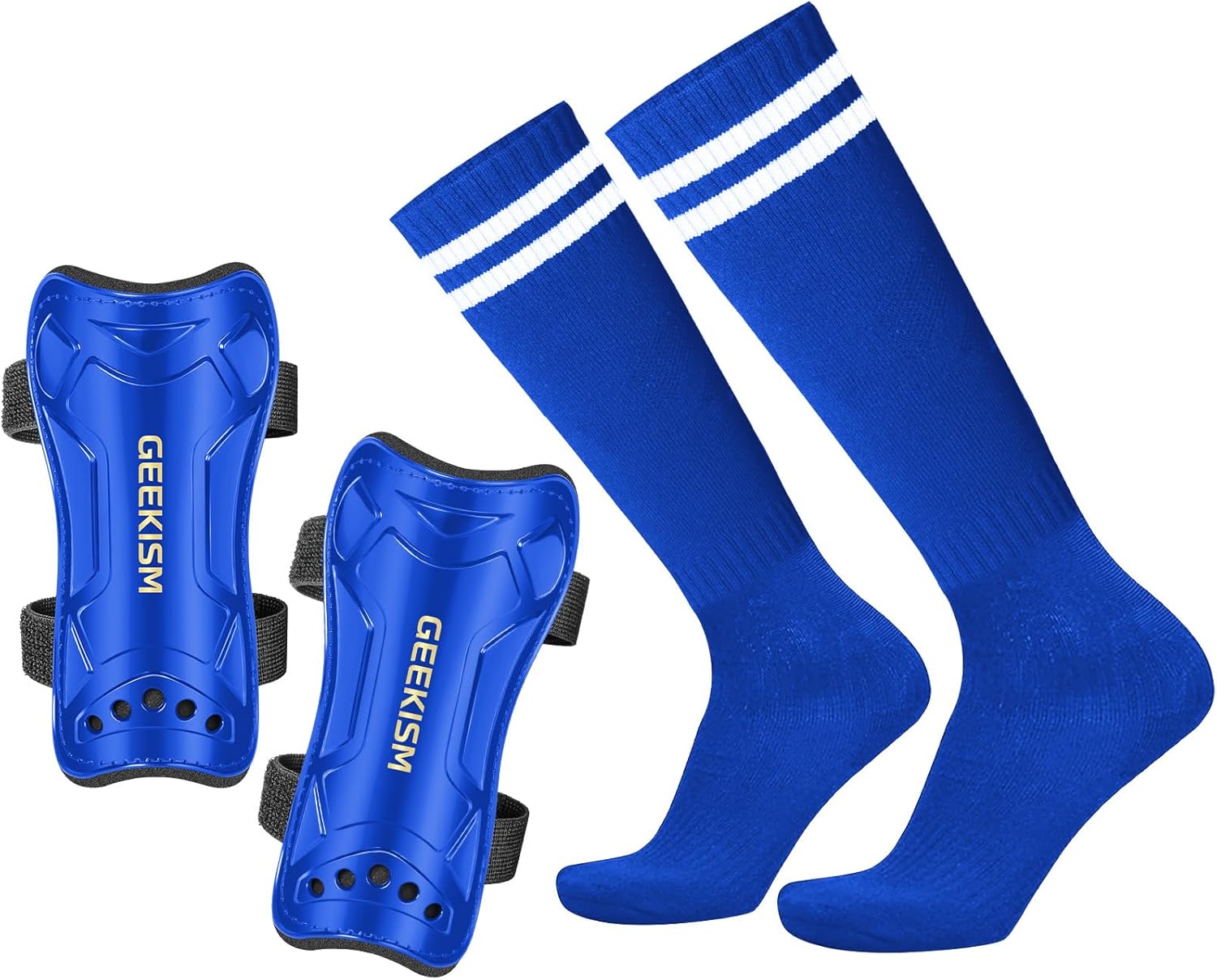 Soccer Shin Guards for Youth Kids Toddler, Protective Soccer Shin Pads & Sleeves Equipment – Football Gear for 3 5 4-6 7-9 10-12 Years Old Children Teens Boys Girls