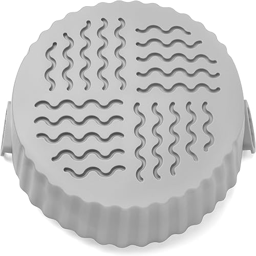 Miniatura 5 de Forro de silicona para freidora de aire de cocina, reutilizable, redondo, de 7.5 pulgadas, antiadherente, libre de PBA, se adapta a horno