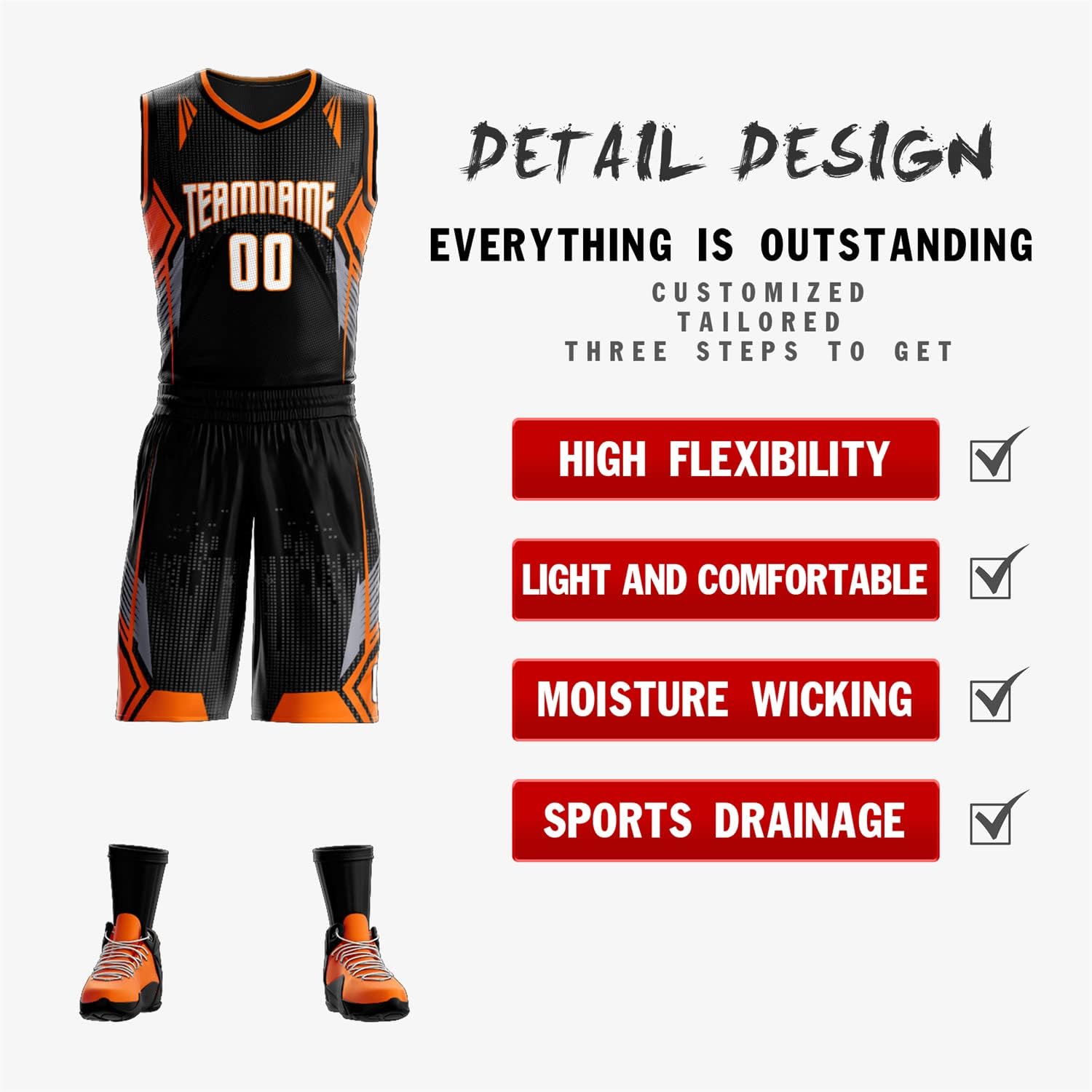 Custom Men Kid Basketball Jersey Uniform Printed Peronalized Team Name Number Logo
