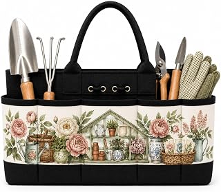 Greenhouse Shelf Linen Garden Tool Bag Organizer for Home Garden in Spring