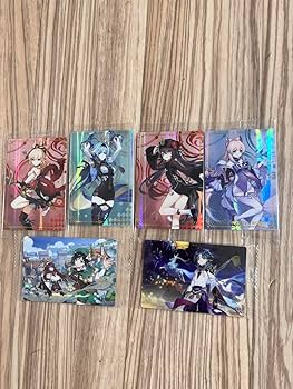 Amazon.co.jp: 原神 ウエハースカード6枚 魈 ウェンティ : おもちゃ