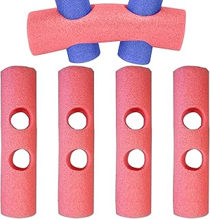 プールヌードルコネクター 10個 スイミングプールフォームヌードルコネクター 10個 調節可能なヌードルジョイント 穴付きスイミングスティック ー 家庭菜園 裏庭用 ヌードルアクセサリー ヌードル ー 10個の フォームヌードル