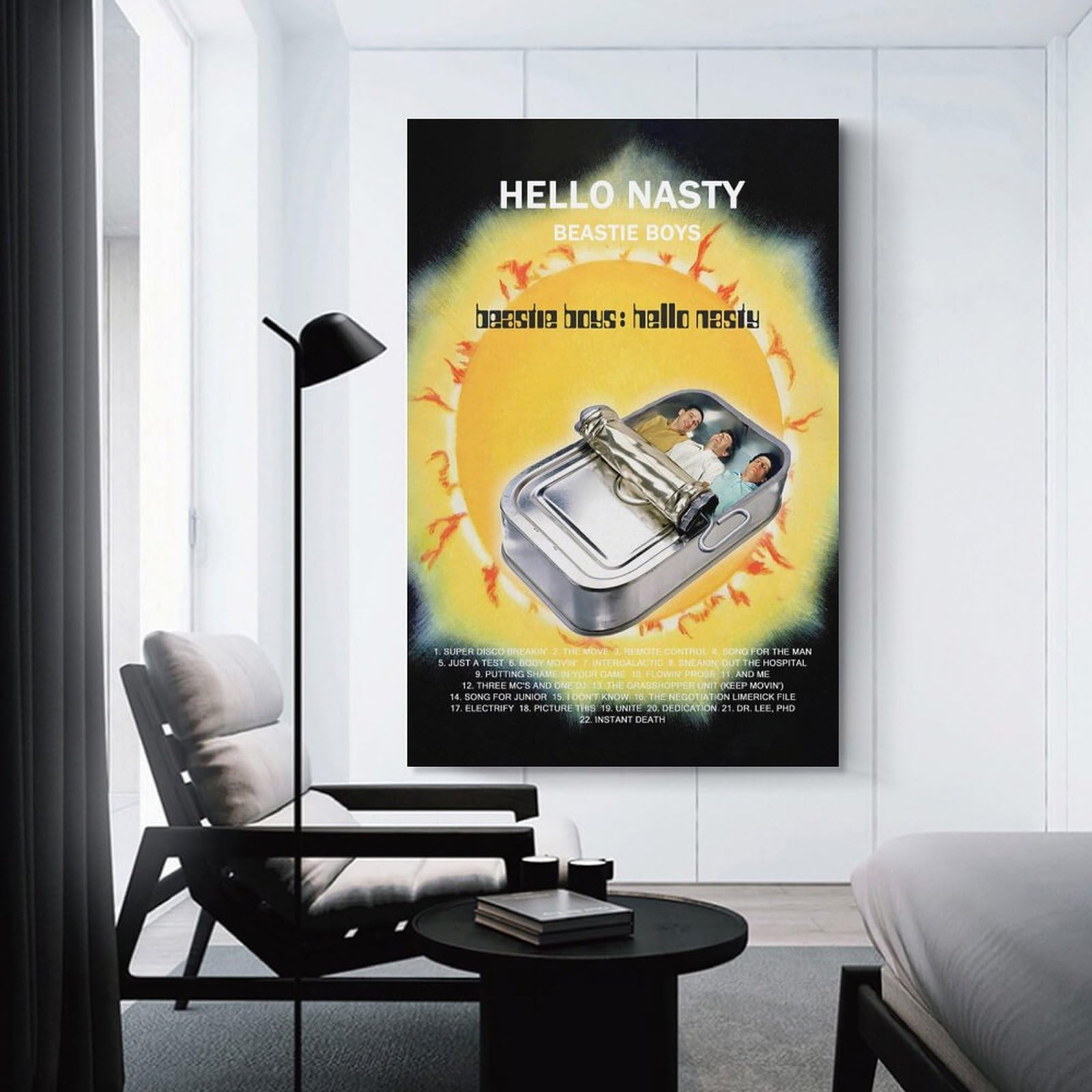 Amazon.com: OPDACHUN Beastie Boys Hello Nasty Canvas Poster