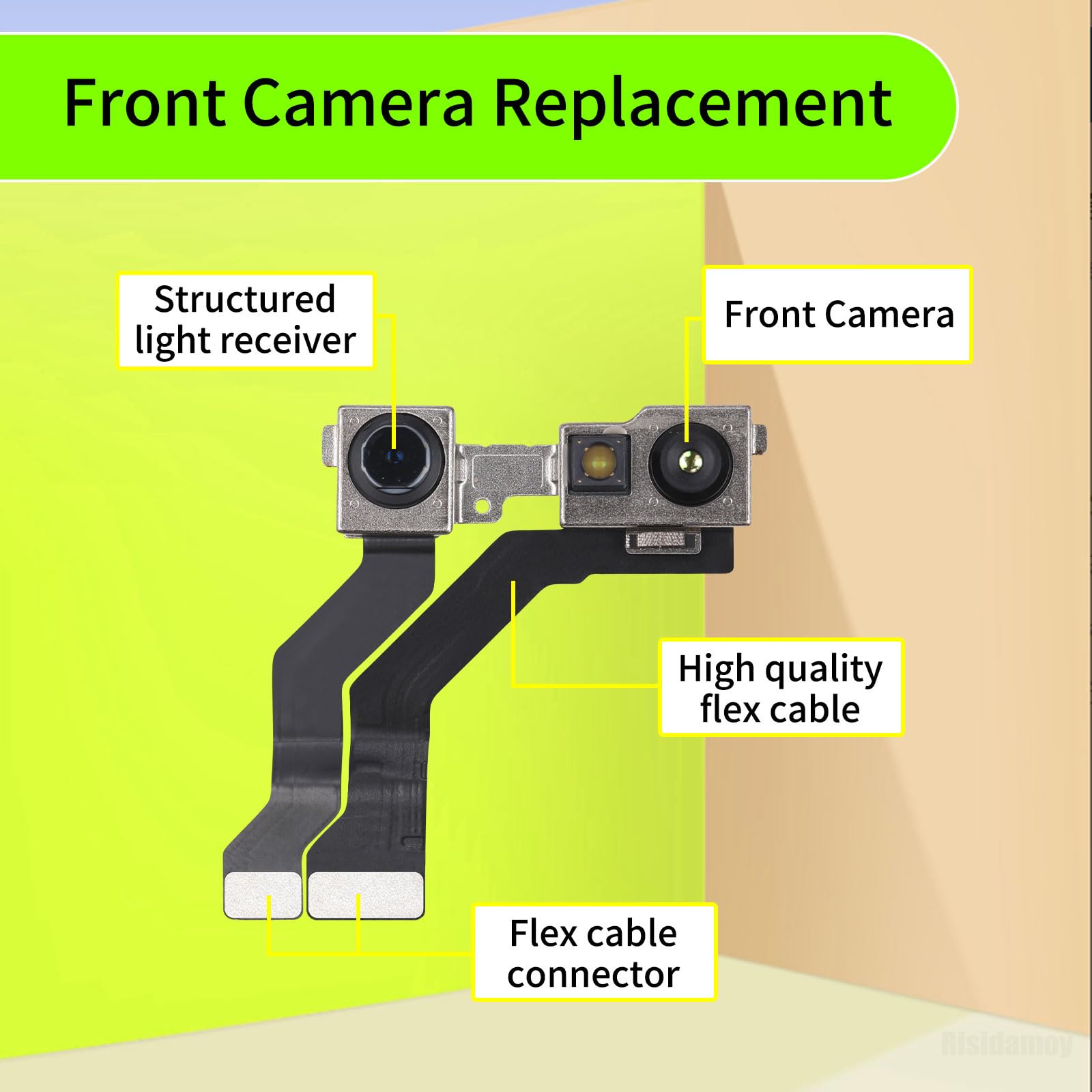 Amazon.com: Risidamoy Front Camera Replacement for iPhone 13