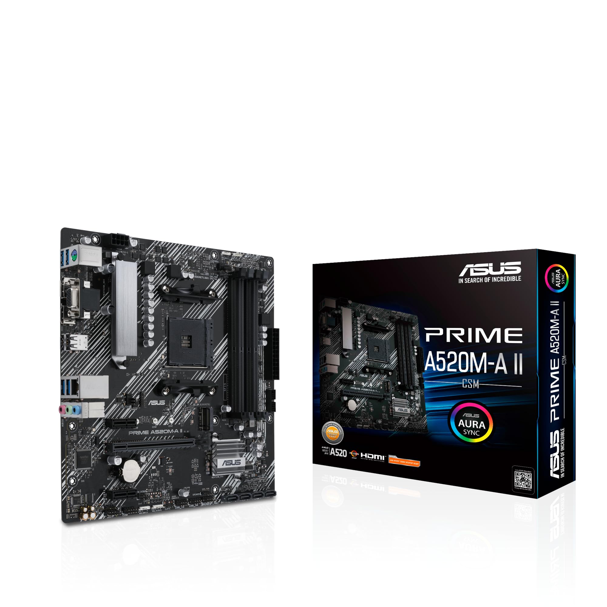 Asus Placa Base Prime a520m-a II CSM matx am4