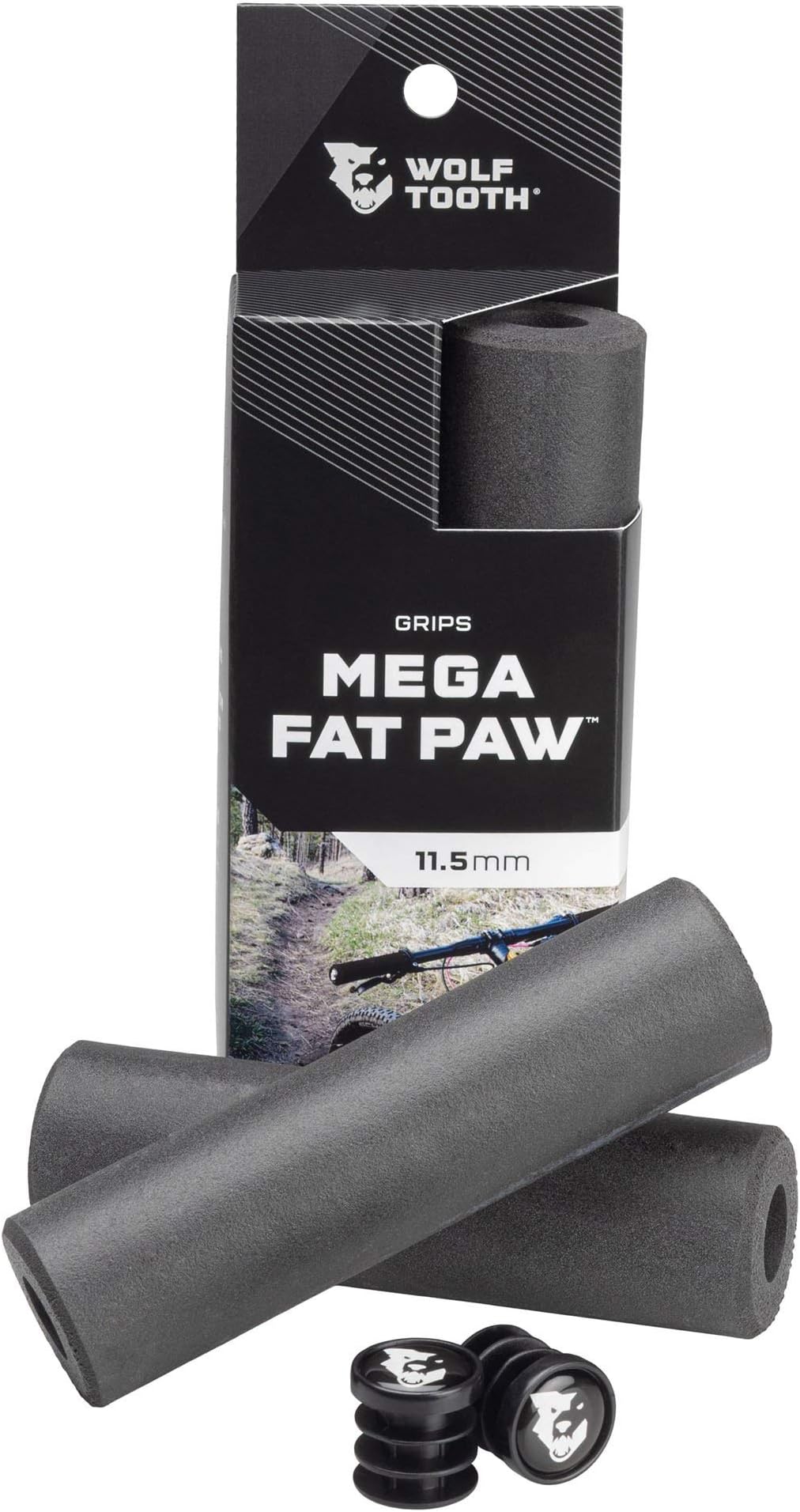Silicone Mountain Bike Grips: Mega Fat Paw