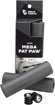 Wolf Tooth Silicone Mountain Bike Grips Mega Fat Paw | bike-grips-and-accessories