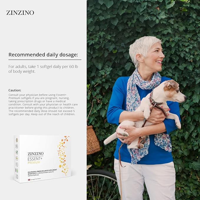 Zinzino Essent+ Premium Omega 3 con Vitamina D - 60 Cápsulas miniatura 6