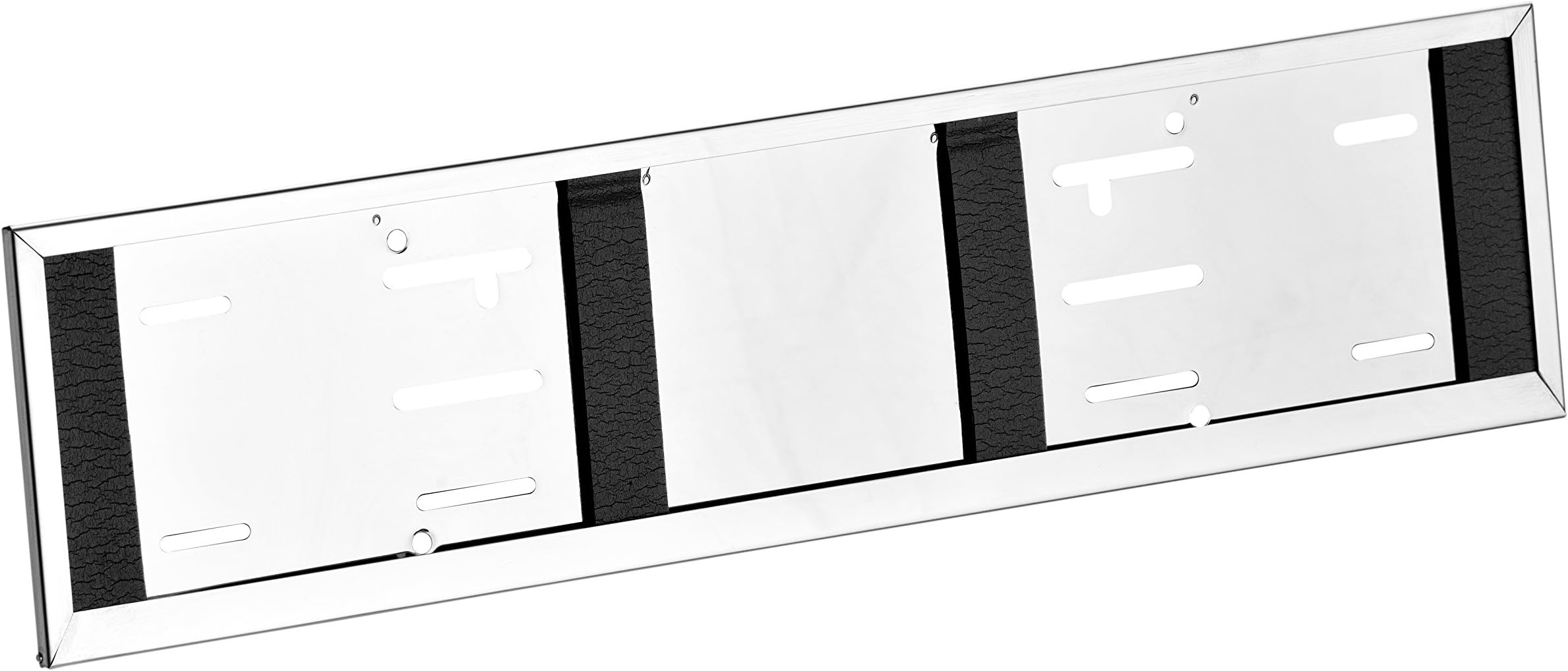 Everplate Car EU Licence Plate Holder License Plate Holder Stainless Steel Stainless Steel Straight Security